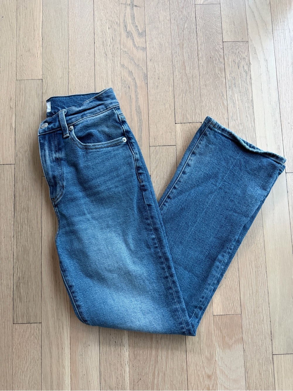 pistola Slim Straight Denim Jeans